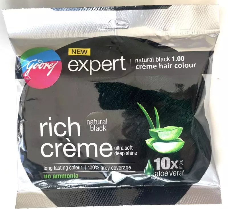 Godrej Expert Creme Natural Black 1sachet