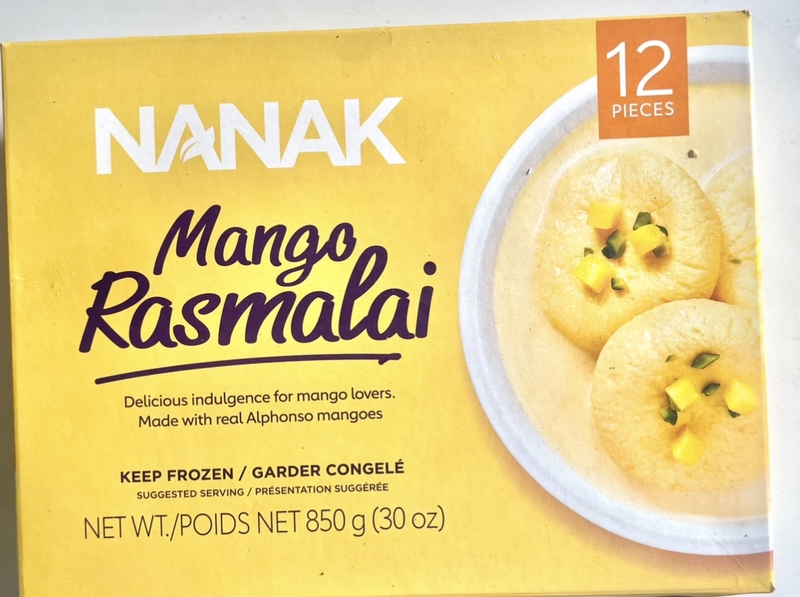 NANAK Mango Rasmalai 850g
