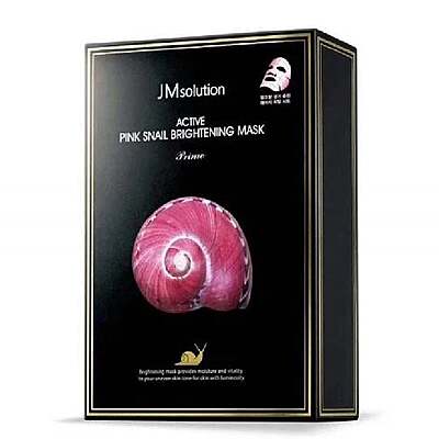 JMSOLUTION ACTIVE PINK SNAIL BRIGHTENING MASK PRIME