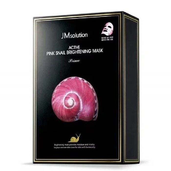 JMSOLUTION ACTIVE PINK SNAIL BRIGHTENING MASK PRIME