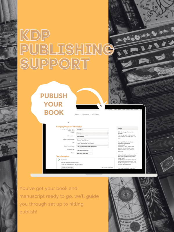 KDP Publishing Support