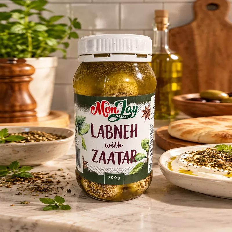 Labneh with Zaatar - 700G