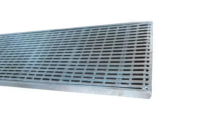 Galvanised Grate Only -Linear Heelguard | 230mm x 25mm x 1m