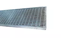 Galvanised Grate Only - Linear Heelguard | 150mm x 20mm x 1m