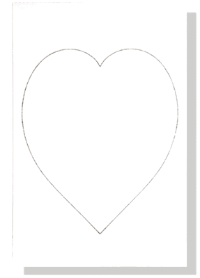 Love Heart Craft Canvas