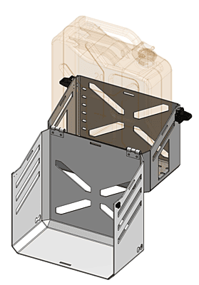 MFK Parallel Jerry Can Holder