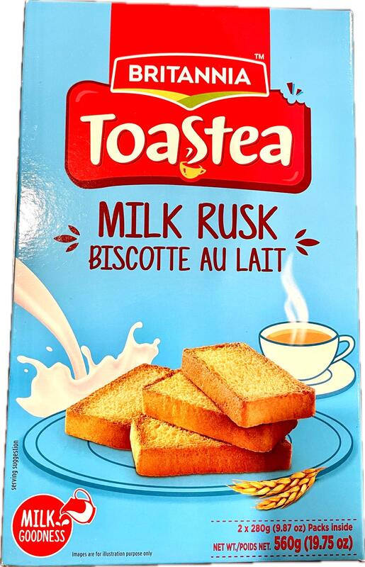 Milk Rusk (560g) – Britannia Toastea