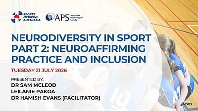 WEBINAR: Neurodiversity in Sport Part 2: Neuroaffirming Practice and Inclusion