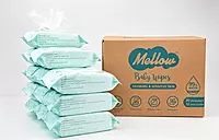 Mellow Baby Wipes 80 wipes, 12packs/ctn