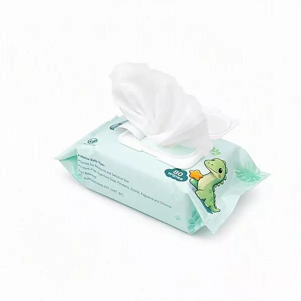 Mellow Baby Wipes 80 wipes, 12packs/ctn