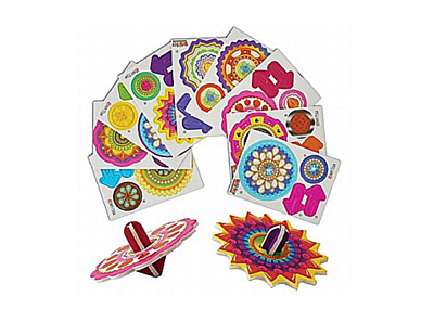 Foam Board Dreidel Assembly Kit (10 Pack)