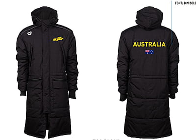 AUS TEAM PARKA SOLID [Dolphins]