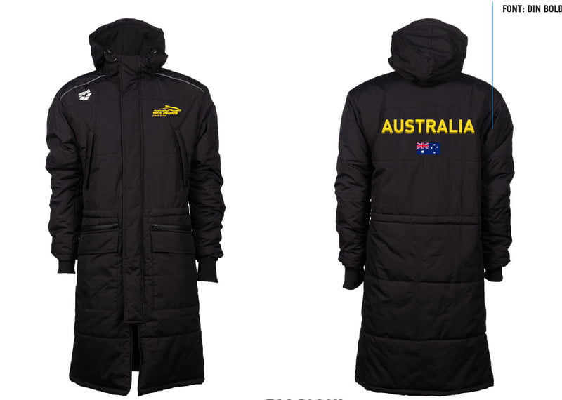 AUS TEAM PARKA SOLID [Dolphins]