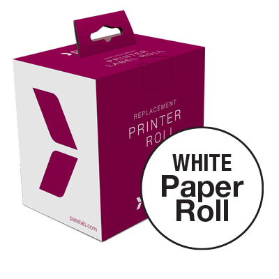 Passtab Printer Paper (Not Sticky) Roll (White) Passtab Printer Paper (Not Sticky) Roll (White)