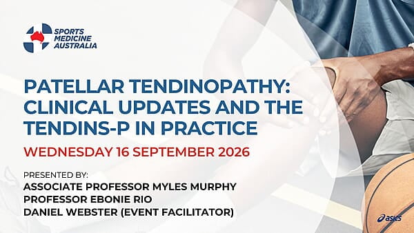 WEBINAR: Patellar Tendinopathy: Clinical Updates and the TENDINS-P in Practice