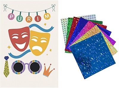 Purim Celebration Sand Art