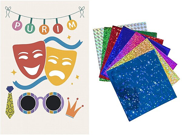 Purim Celebration Sand Art