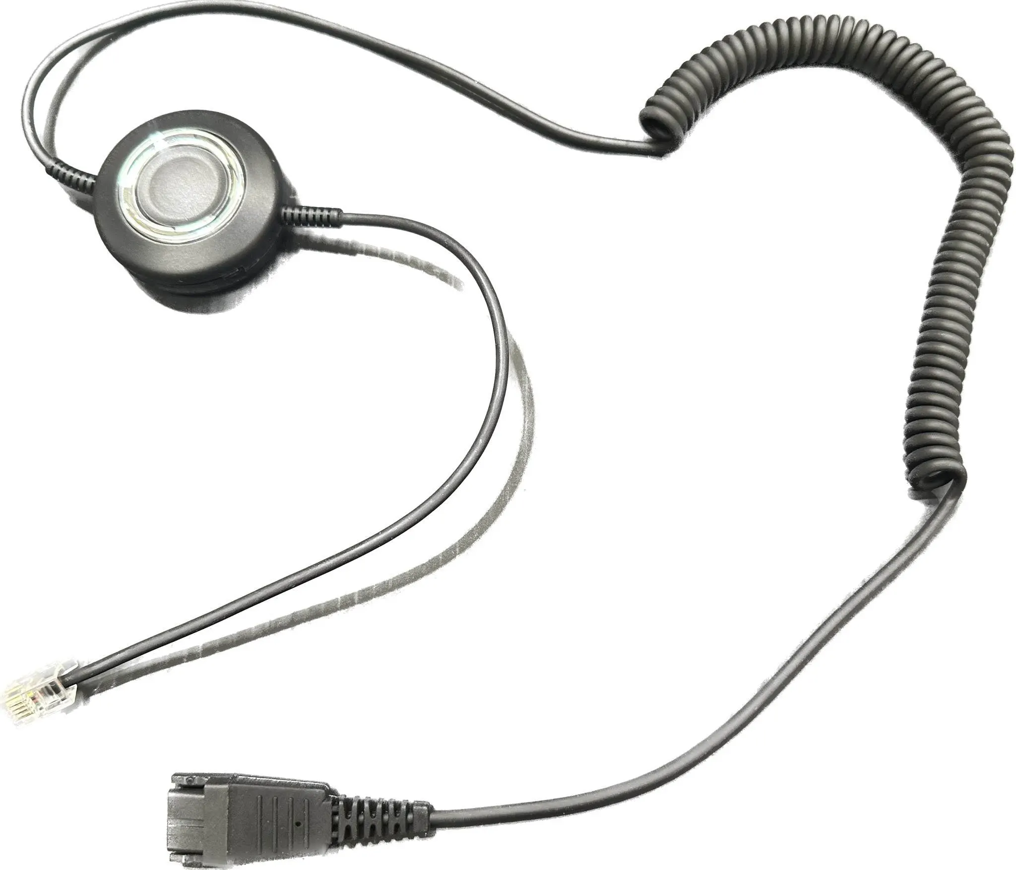 QD SMART CORD 2M QD/RJ Cord for Corded Headsets