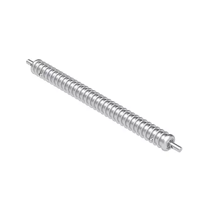 Roller - Grooved Machined Solid Aluminum