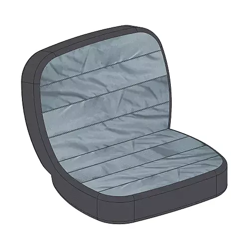 SMALL SEAT COVER - GRAY
