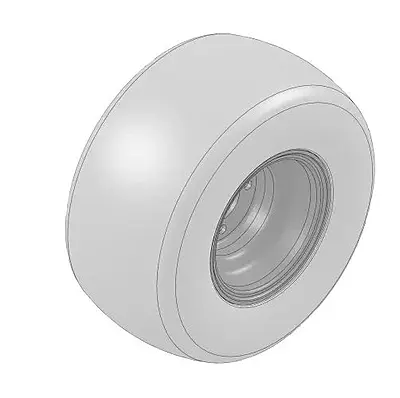 Tire & Wheel - 18x9.50-8 (2 Ply) Carlisle Smooth Tire & Wheel - 18x9.50-8 (2 Ply) Carlisle Smooth