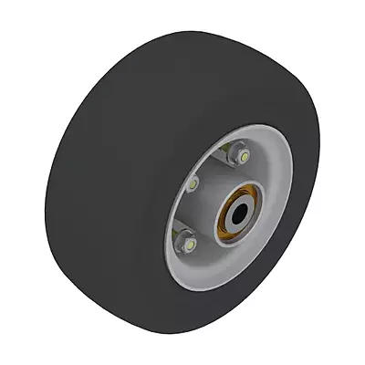WHEEL ASSY - FOAM FILLED 8X3.5-4SM