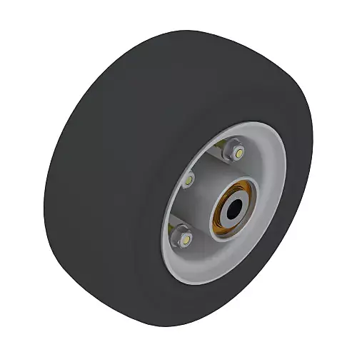 WHEEL ASSY - FOAM FILLED 8X3.5-4SM