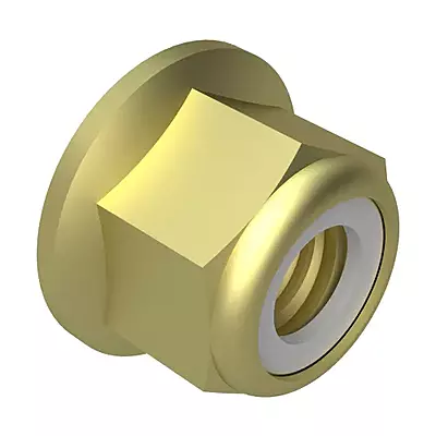 LOCKNUT - FLANGED NYLOC BEDKNIFE