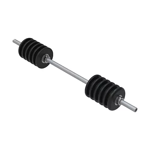 BASKET ROLLER - GROOVED UHMW POLYETHYLENE 2 SECTION BASKET ROLLER - GROOVED UHMW POLYETHYLENE 2 SECTION