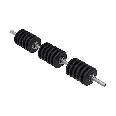 BASKET ROLLER - GROOVED UHMW POLYETHYLENE 3 SECTION