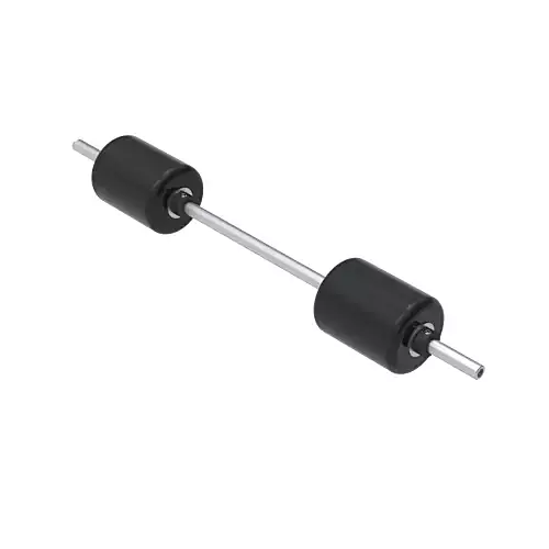 BASKET ROLLER - SMOOTH UHMW POLYETHYLENE 2 SECTION
