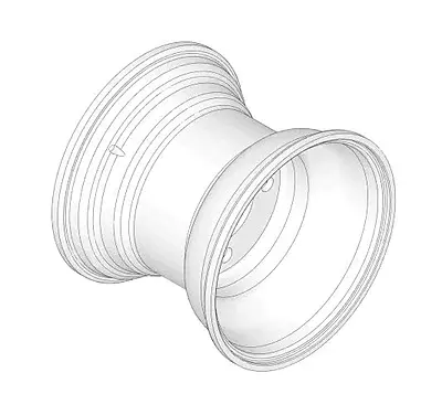 WHEEL - REAR - BLACK WHEEL - REAR - BLACK