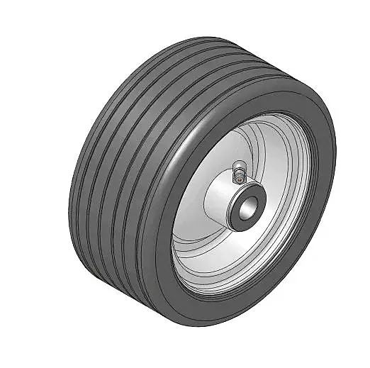 WHEEL ASSY - 8 X 3.50 SOLID WHEEL ASSY - 8 X 3.50 SOLID