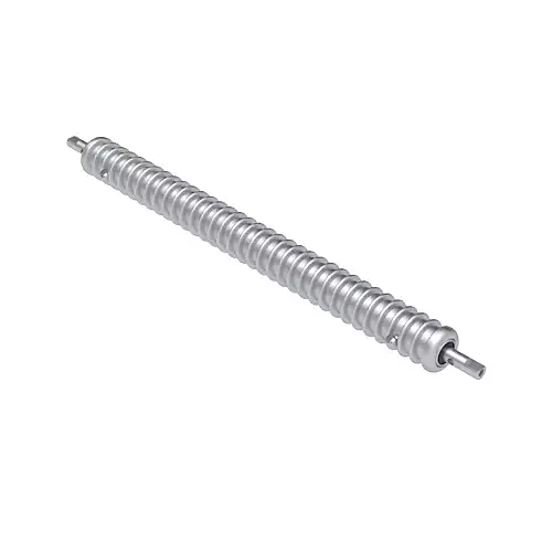 Roller - Grooved Machined Solid Aluminum Roller - Grooved Machined Solid Aluminum