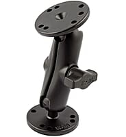 RAM Universal Double Ball Mount with Two Round Plates - B Size Medium RAM Universal Double Ball Mount with Two Round Plates - B Size Medium