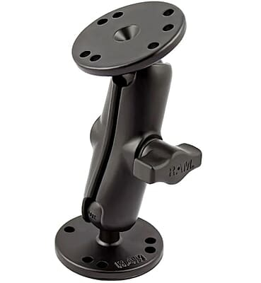 RAM Universal Double Ball Mount with Two Round Plates - B Size Medium RAM Universal Double Ball Mount with Two Round Plates - B Size Medium