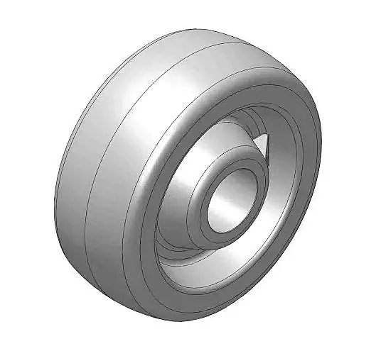 WHEEL - REAR CASTER ASSY WHEEL - REAR CASTER ASSY