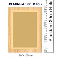 Eco Bamboo Plaque - Engraved