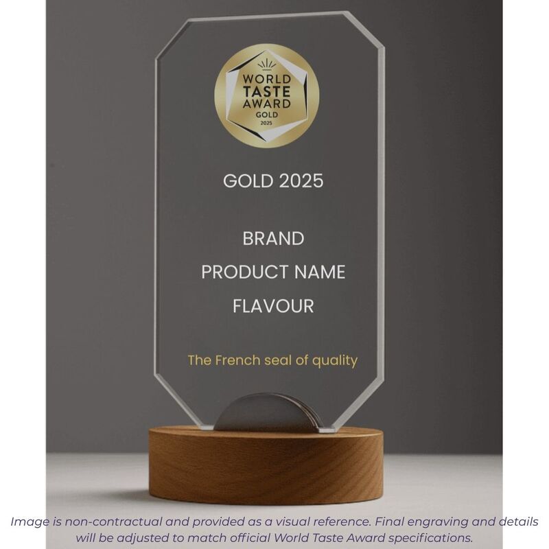 Official Trophy 2025 - Glass Engraved