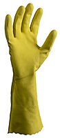 Silverlined Yellow Rubber Gloves (Pair)