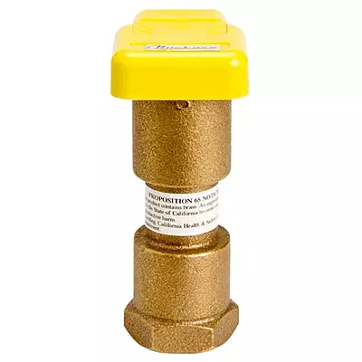 VALVE - 3/4" QUICK COUPLER YELLOW