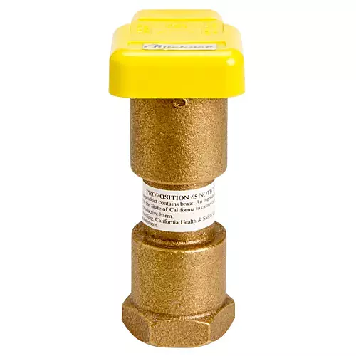VALVE - 3/4" QUICK COUPLER YELLOW