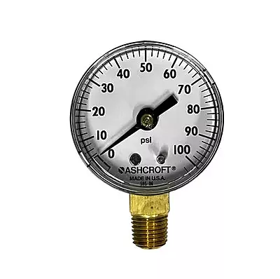 PRESSURE GAUGE 0-100 - 1/4 NPT