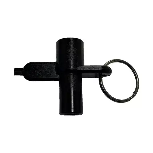 Underhill Double-Header Selector Valve Key - 2 in 1 Toro & Rainbird Key Chain Tool (Package of 9)