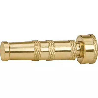 BRASS ADJUSTABLE HOSE END NOZZLE - 4