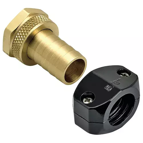 Underhill Clamp with Female Brass Mender -5/8in