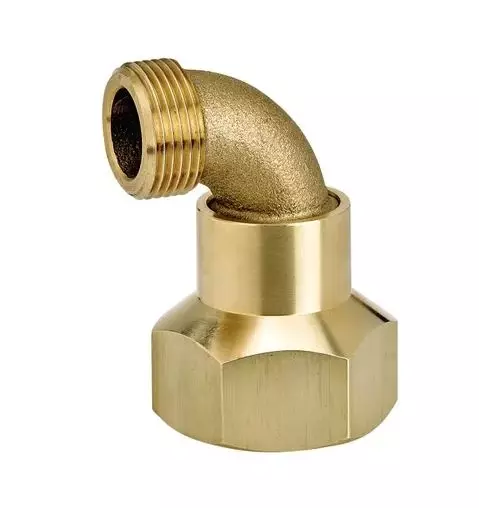 Underhill Brass Hose Swivel - 1-1/2in Fpt x 1in MHT