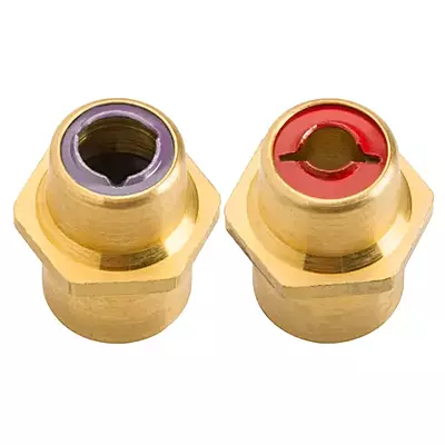 SPRINKLER NOZZLE - RED/LAVENDER