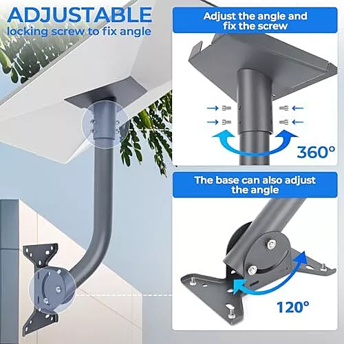 Starlink Gen 3 Adjustable Pole Mount