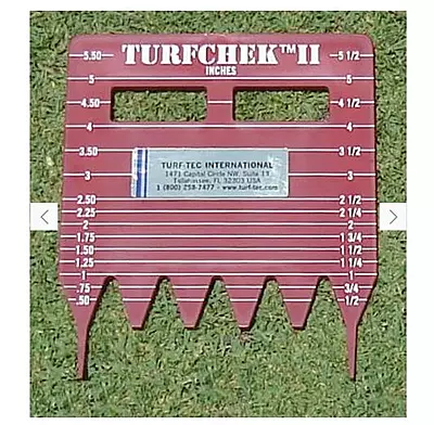 Turfcheck II Rough Grass Height of Cut Gauge